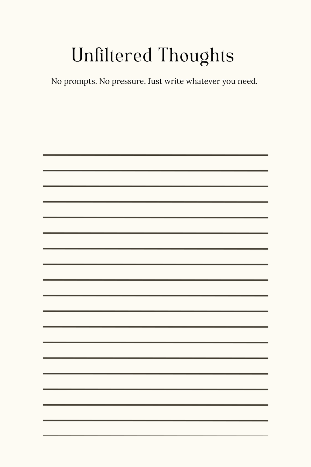 A Gentle Healing 12-Month Digital Healing Journal